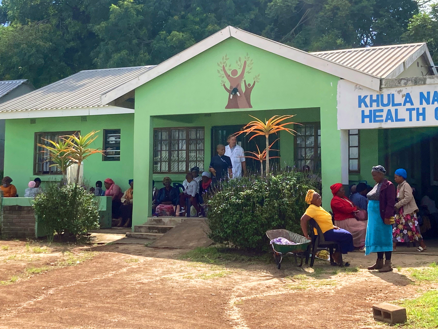 Das Chula Natural Health Centre in der Nähe von St. Lucia in der Region KwaZula-Natal.